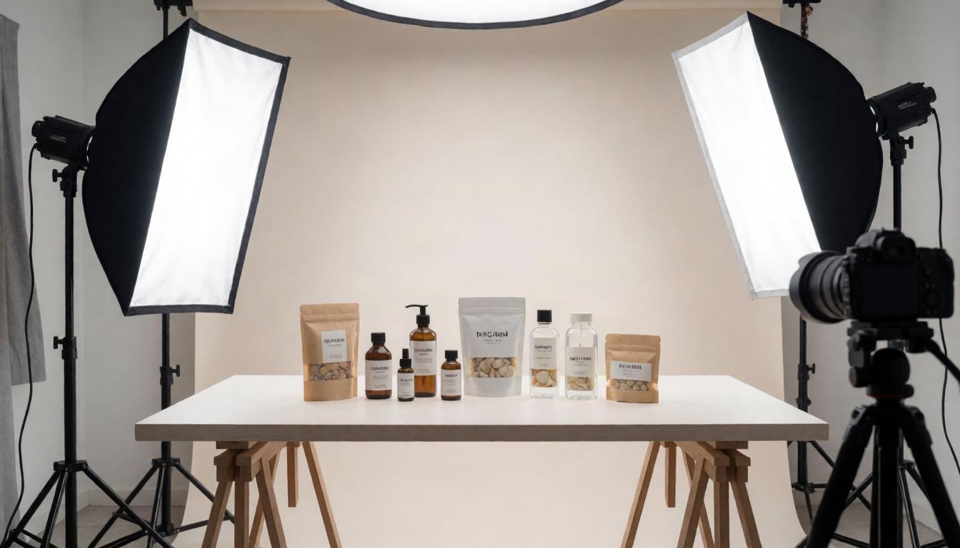 Product photos for small brands